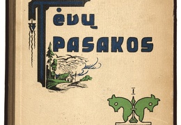 Knygos viršelis. „Tėvų pasakos“