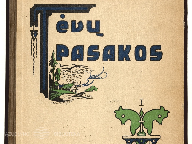 Knygos viršelis. „Tėvų pasakos“