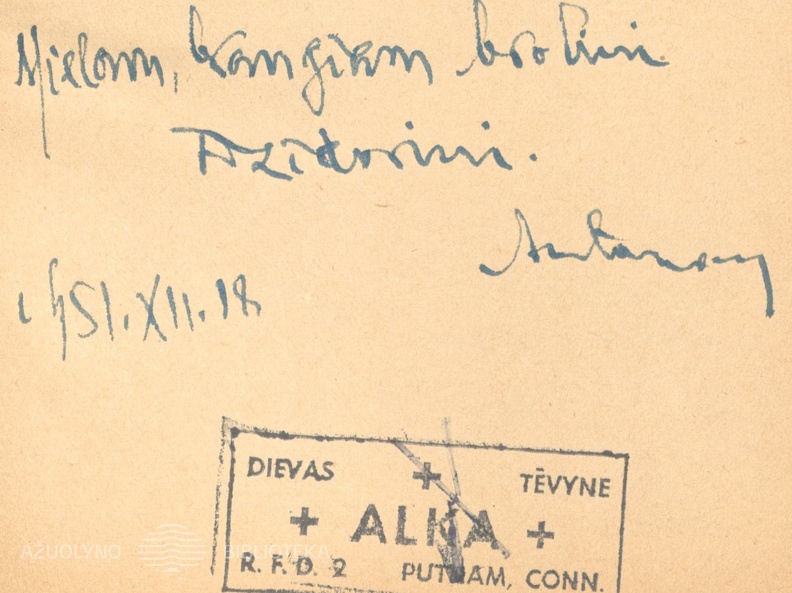 Knygos antraštinis puslapis. „Užburti keliai“: [pasakos]