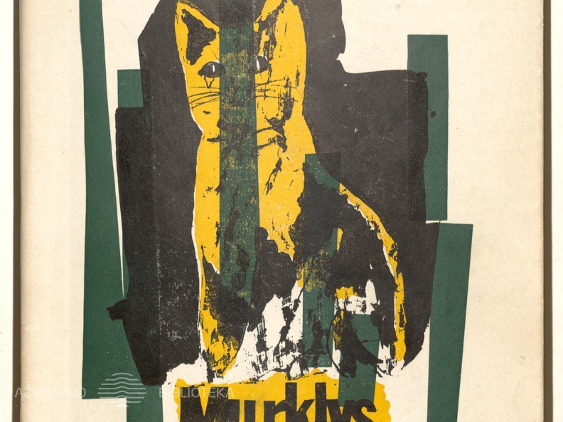 Knygos viršelis. „Murklys“: apysaka