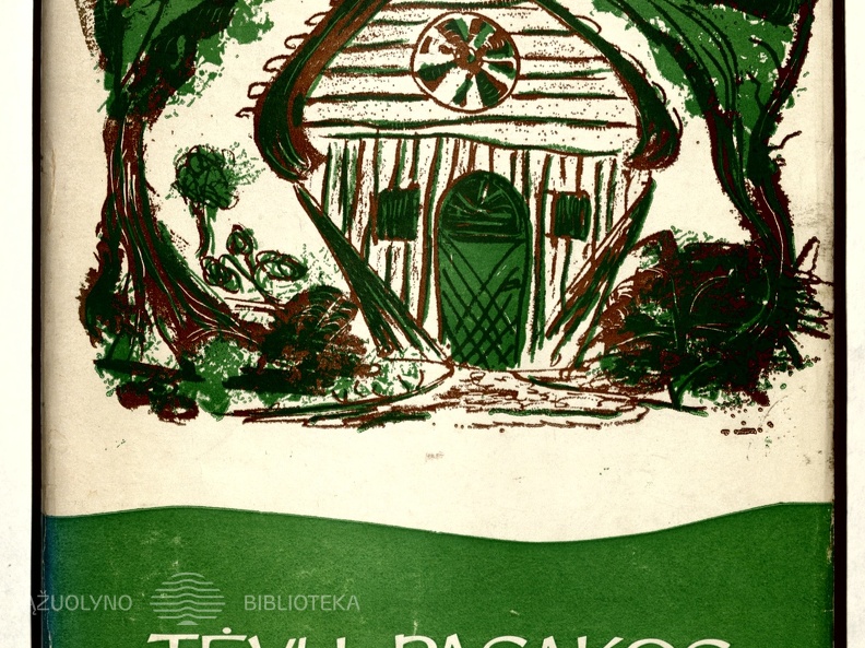Knygos viršelis. „Tėvų pasakos“