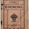Knygos viršelis. „Iš Nemuno…“ 