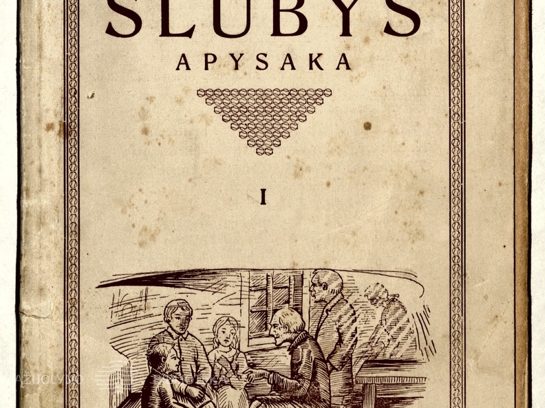 Knygos viršelis. „Šlubys“: apysaka