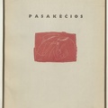 Knygos viršelis. „Pasakėčios“