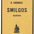 Knygos viršelis. „Smilgos“: apsakymai