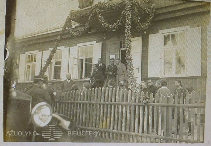 Prezidentas A. Smetona Lietuvos aklųjų instituto iškilmėse