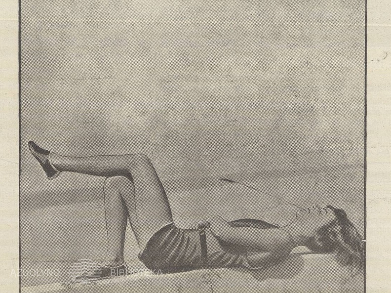 „Saulės vonios“. Sekmadienis, 1933, nr. 28, p. 1.