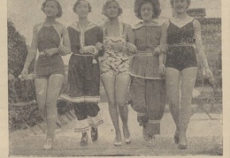 „Bobučių“ ir 1936 m. maudymosi kostiumai. Sekmadienis, 1936, nr. 28, p. 6.