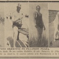 Žinomi žmonės Palangos pliaže. Sekmadienis, 1931, nr. 32, p. 2.