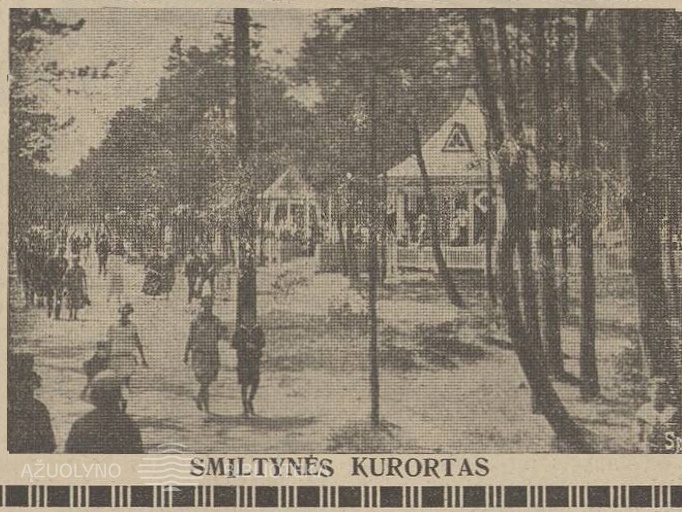 Smiltynės kurortas. Sekmadienis, 1933, nr. 30, p. 4.