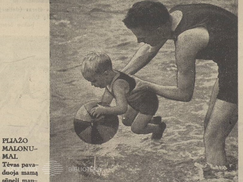 „Pliažo Malonumai“. Sekmadienis, 1934, nr. 24, p. 8.
