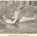 Patogu ilsėtis ant pripučiamo čiužinio. Sekmadienis, 1935, nr. 28, p. 5.
