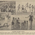 „Pajūrio gulbių daina“. Fotomontažas. Sekmadienis, 1935, nr. 32, p. 1.