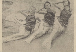 Naujiena saulės vonių mėgėjoms. Sekmadienis, 1936, nr. 29, p. 9.