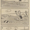 Karikatūra „Malonus nesusipratimas“. Sekmadienis, 1937, nr. 31, p. 11.