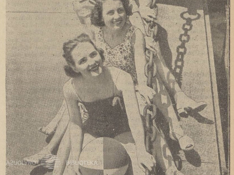 „Pajūrio gražuolės“. Sekmadienis, 1939, nr. 32, p. 5.