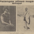 Paplūdimio pliažo karalienė ir karalius. Sekmadienis, 1929, nr. 36, p. 5.