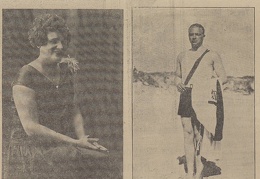 Paplūdimio pliažo karalienė ir karalius. Sekmadienis, 1929, nr. 36, p. 5.
