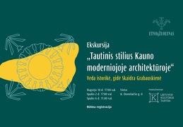 Tautinis stilius Kauno moderniojoje architektūroje