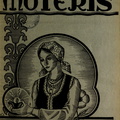 Tautinio stiliaus viršelis. Moteris.-1933, nr. 2, p. viršelis