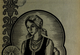 Tautinio stiliaus viršelis. Moteris.-1933, nr. 2, p. viršelis