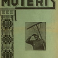 Tautinio stiliaus viršelis. Moteris.-1936, nr. 7, p. viršelis.