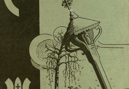 Tautinio stiliaus viršelis. Moteris.-1938, nr. 1, p. viršelis.