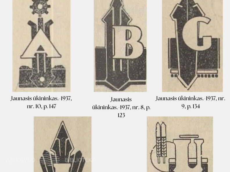 Liaudiško ornamento elementų turinčios inicialinės raidės (2)