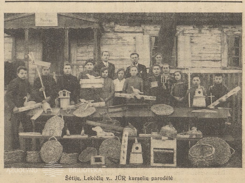 Kurselių parodėlė. Jaunasis ūkininkas.-1934, nr. 50, p. 259.