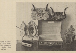 Eksponatai JŪR Sąjungos muziejuj. Jaunasis ūkininkas.-1937, nr. 1, p. 7.