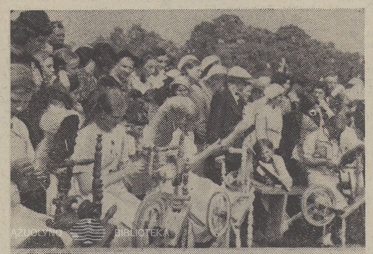 Verpimo varžybos. Jaunasis ūkininkas.-1938, nr. 20, p. 318.