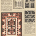 Tautinio stiliaus rištiniai kilimai. Jaunasis ūkininkas.-1939, nr. 9, p. 134.