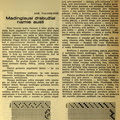 Patarimai, kaip išsiausti medžiagos drabužiams. Moteris.-1938, nr. 9, p. 170.