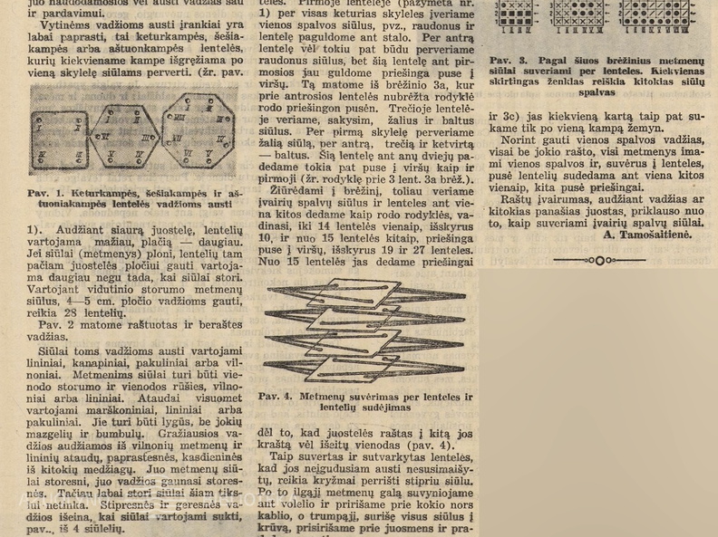 Juostų vadžios. Jaunasis ūkininkas.-1939, nr. 26, p. 407.