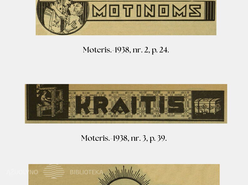 Tautinio stiliaus vinjetės 