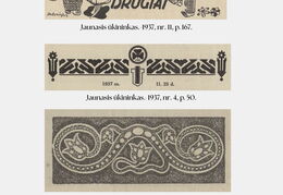 Tautinio stiliaus vinjetės 