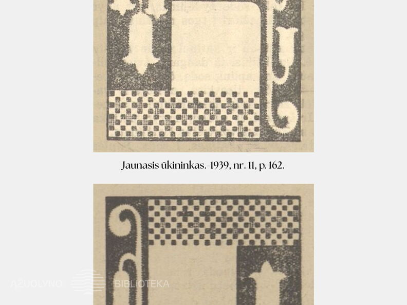 Tautinio stiliaus vinjetės 