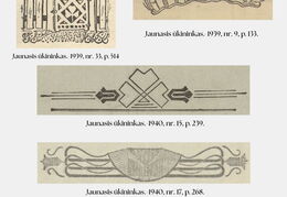 Tautinio stiliaus vinjetės 