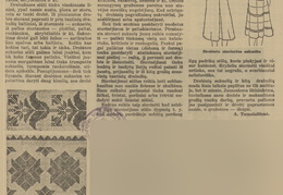 Etnizuota apranga pavasariui ir vasarai. Jaunasis ūkininkas.-1939, nr. 15, p. 229.
