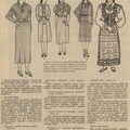 Jaunųjų ūkininkių rūbai. Jaunasis ūkininkas.-1936, nr. 5, p. 23.