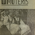 Klaipėdietės tautiniais rūbais. Moteris.-1937, nr. 1, p. viršelis.