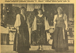 „Tautiški rūbai“. Moteris.-1928, nr. 3, p. 37.