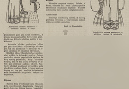 A. Tamošaičio straipsnis apie aukštaičių tautinį kostiumą (straipsnio pabaiga). Jaunasis ūkininkas.-1938, nr. 3, p. 38.