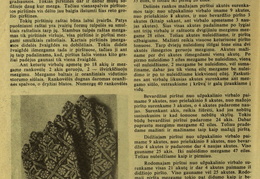 Pirštuotų pirštinių mezgimas. Moteris.-1939, nr. 23-24, p. 310.