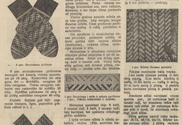 Tradicija ir tautinis stilius mezginiuose