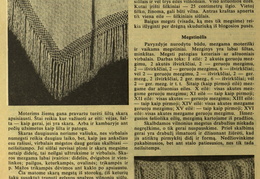 Megzta skara. Moteris.-1938, nr. 21, p. nenumeruotas.