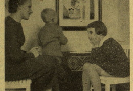 Juostos ornamentas interjere. Moteris.-1937, nr. 20, p. 297.