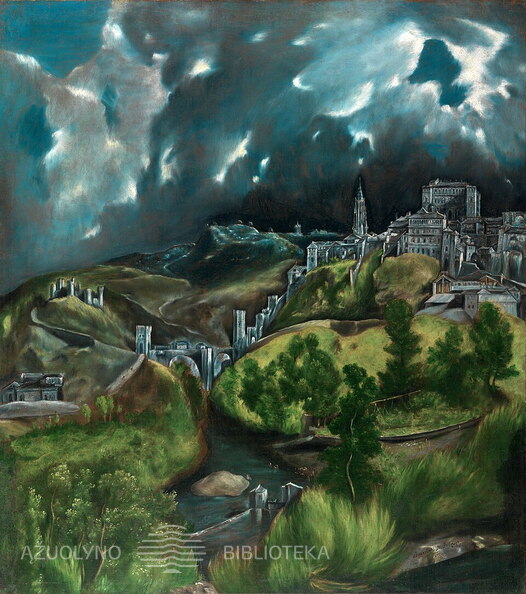 El Greco. Toledo vaizdas. Apie 1596–1600 m..jpg