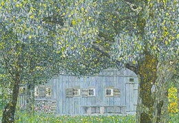 Gustavas Klimtas. Sodyba Buchberge. 1911 m.