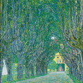 Gustavas Klimtas. Schloss Kammer parko alėja. 1912 m.